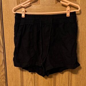 GAP Women's High Waist Black Shorts